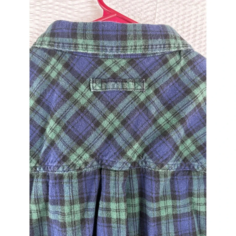 Legendary White Tails The Original Buck Camp Shirt LARGE Plaid‎ Corduroy cuffs